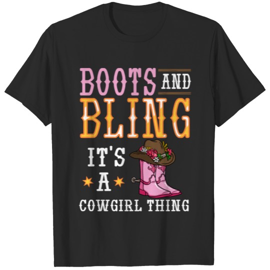 Discover Cowgirl Boots Quotes Party Horse T-shirt