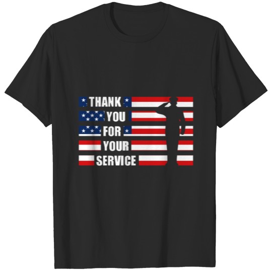 Discover Veteran Day Thank You For Your Service T-shirt