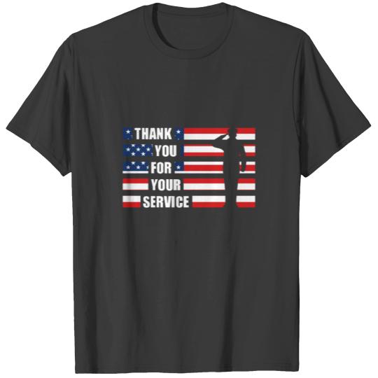 Veteran Day Thank You For Your Service T-shirt
