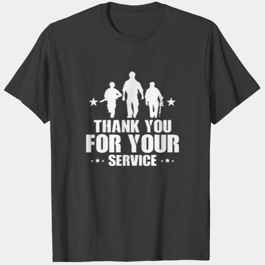 Veteran Day Thank You For Your Service T-shirt