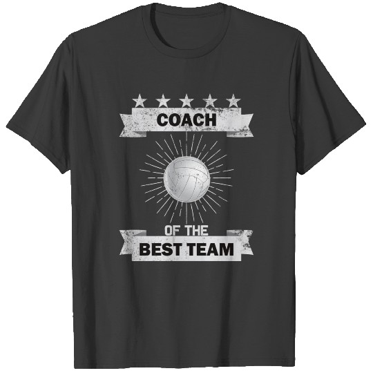 Volleyball Coach Of The Best Team T-shirt