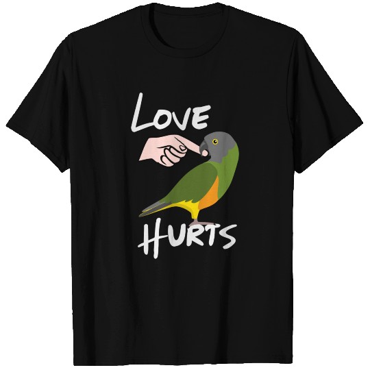 Love Hurts Senegal Parrot T-shirt