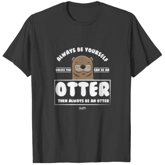 Funny Otter Shirt Women Men Adult Boy Girl Kids Ch T-shirt