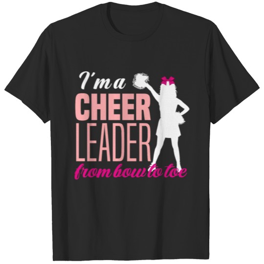 Discover I'm A Cheerleader From Bow To Toe Cheerleading T-shirt