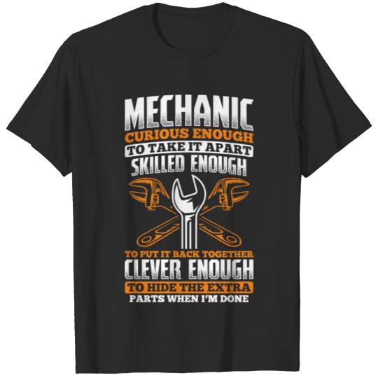 Discover Car Funny Mechanics T-shirt