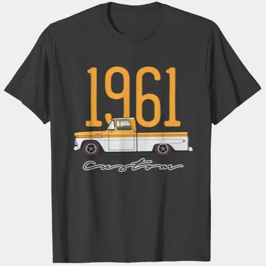 1961 Custom Yukon Yellow and White T-shirt