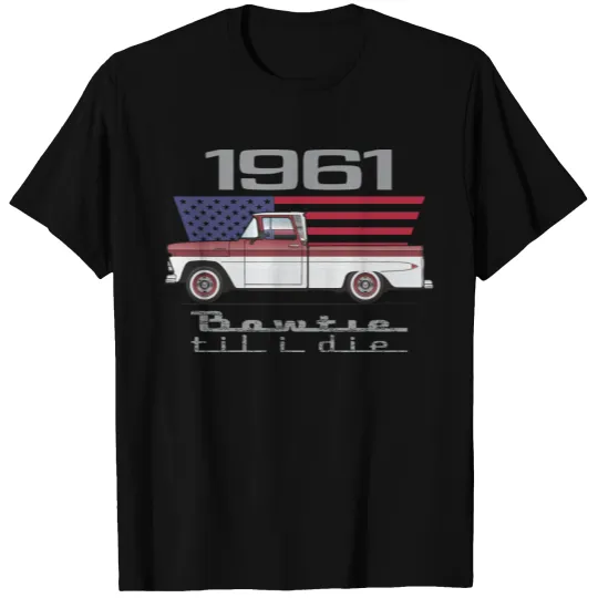 Bow Tie Til I Die Romany Maroon and White T-shirt