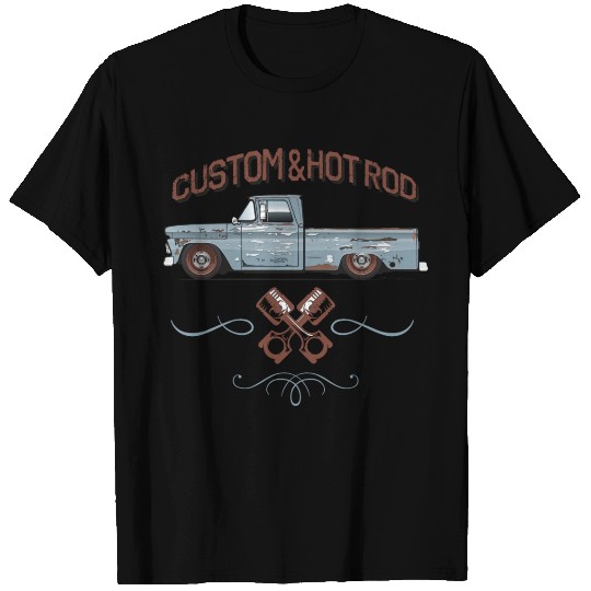 Hot Rod Patina Woodsmoke Blue T-shirt