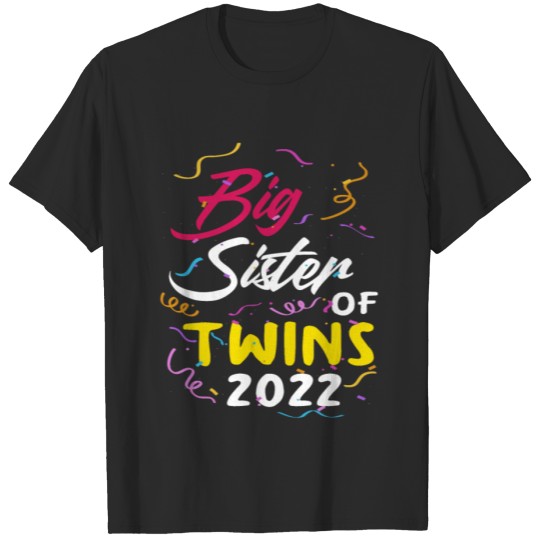 Discover Big Sister Of Twins 2022 T-shirt