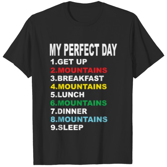 Discover My Perfect Tag Mountains T-shirt