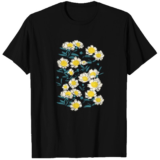 Paeonia Claire de Lune Peony T-shirt