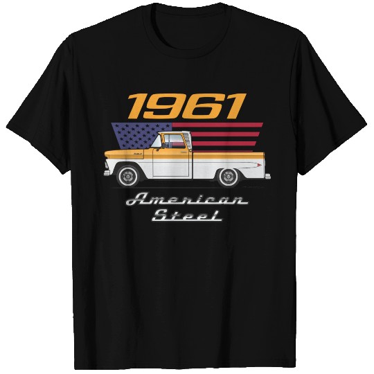 1961 Yukon Yellow and White T-shirt