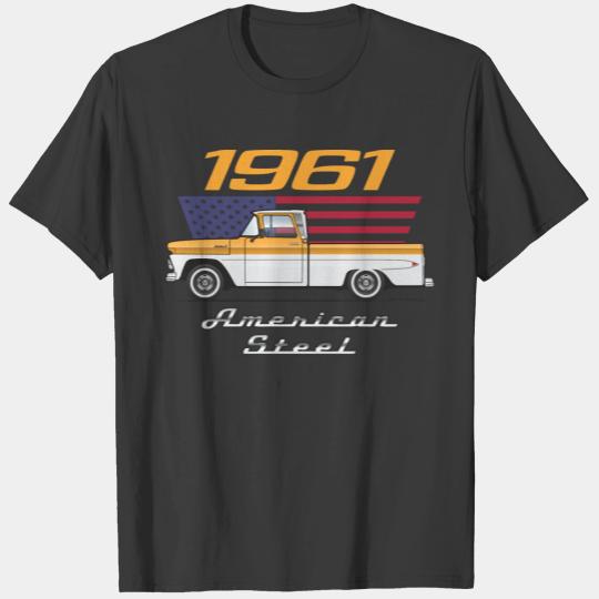 1961 Yukon Yellow and White T-shirt