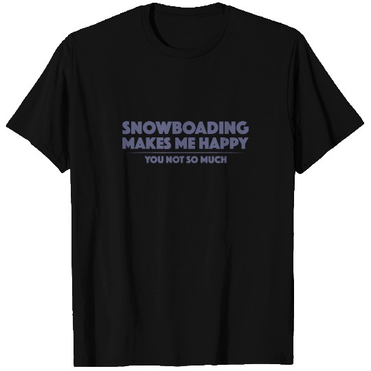 Funny Snowboarding Snowboarder T-shirt