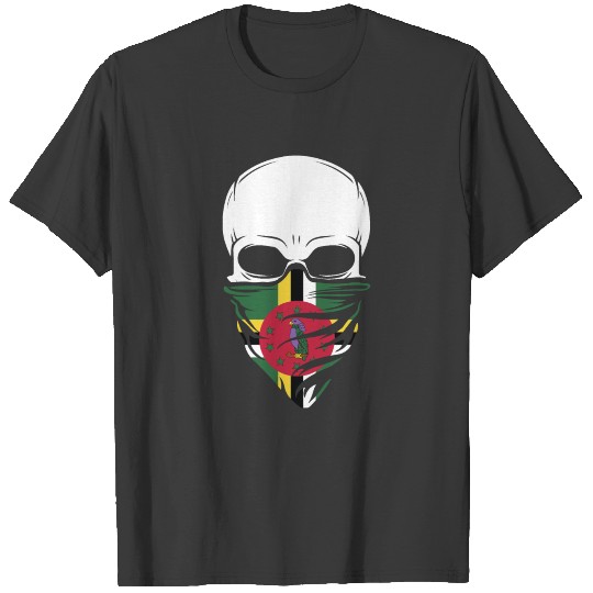 Dia De Los Muertos - Dominica Skull T-shirt