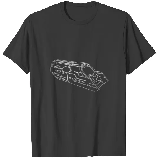 Stargate Atlantis, Spaceship, Puddle Jumper T-shirt