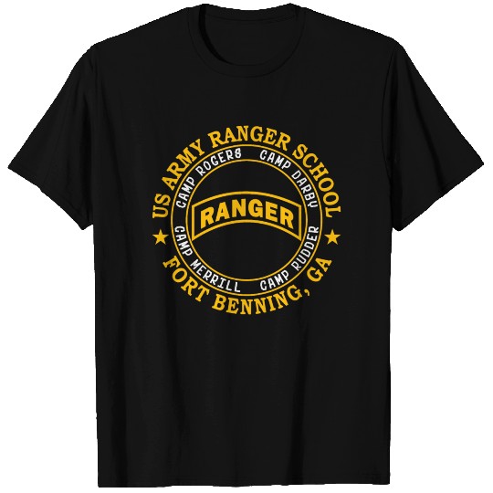 Army Ranger School Fort Benning Camp Rogers T-shirt