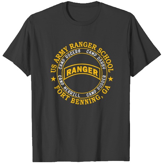 Army Ranger School Fort Benning Camp Rogers T-shirt