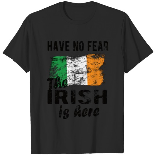 Discover Proud Irish Heritage Ireland Roots Irish Flag T-shirt