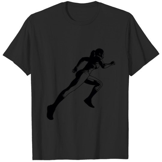 Discover Running silhouette woman T-shirt
