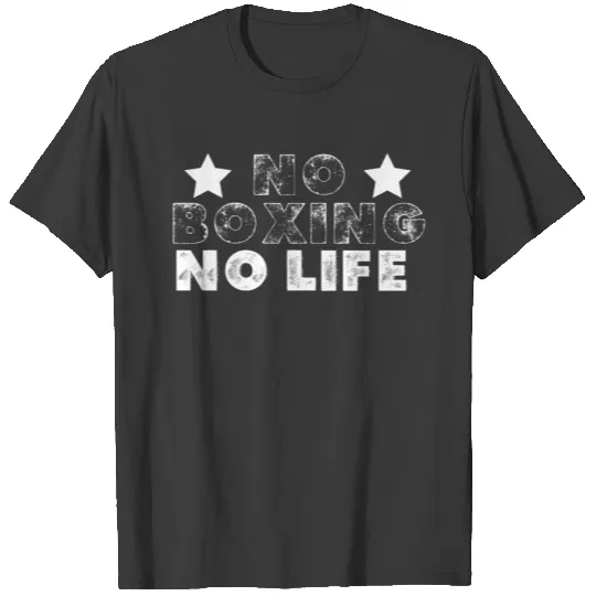 gifts boxing-boxing lovers-No Boxing No Life Hat T-shirt