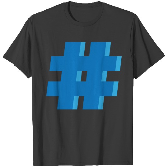 Hashtag icon symbol illustration art design photo T-shirt