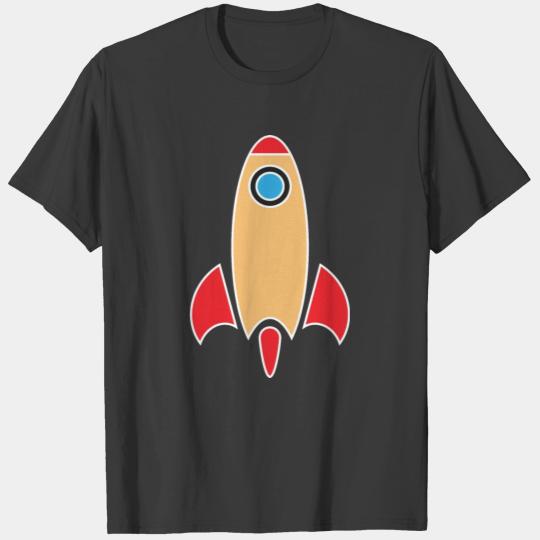 Rocket icon symbol illustration art design photo T-shirt