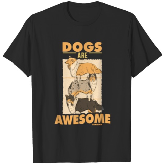 Discover Dogs Are Awesome T-shirt
