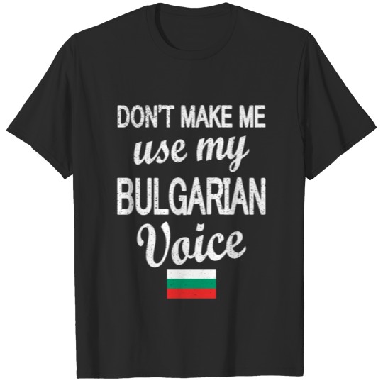 Discover Bulgarian Roots Bulgaria Flag Bulgarian Heritage T-shirt