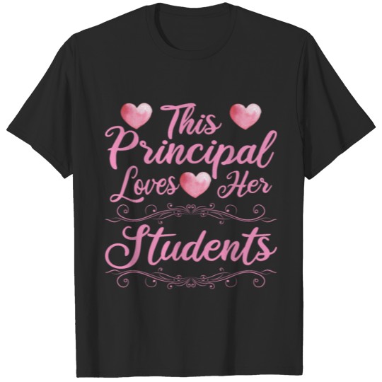 Discover School Principal Woman T-shirt