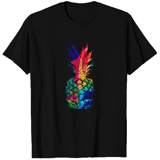 Pineapple Dye Multicolor T-shirt