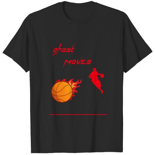 Discover ghost moves red back sprint T-shirt