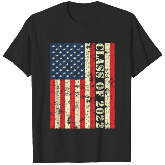Discover Class Of 2022 - Retro US Flag T-shirt
