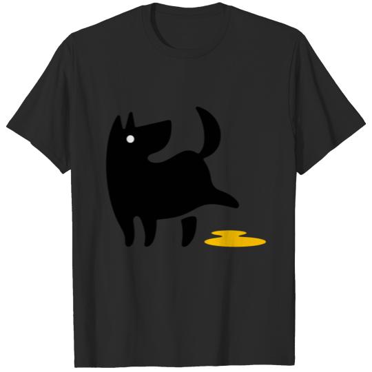 Discover Dog peeing T-shirt