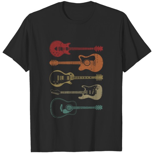 Discover Guitar Graphic Bass Guitarist Guitar Player Musici T-shirt