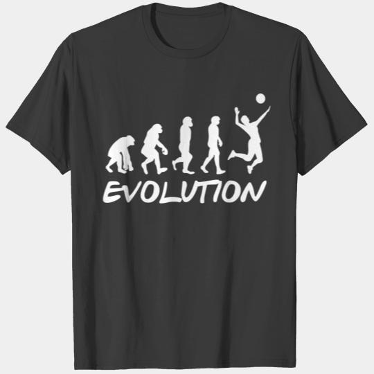 Funny Volleyball Evolution Volleyball Boy T Shirt T-shirt