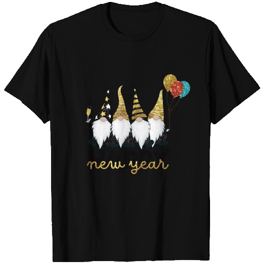 Gnomes Happy New Year T-shirt