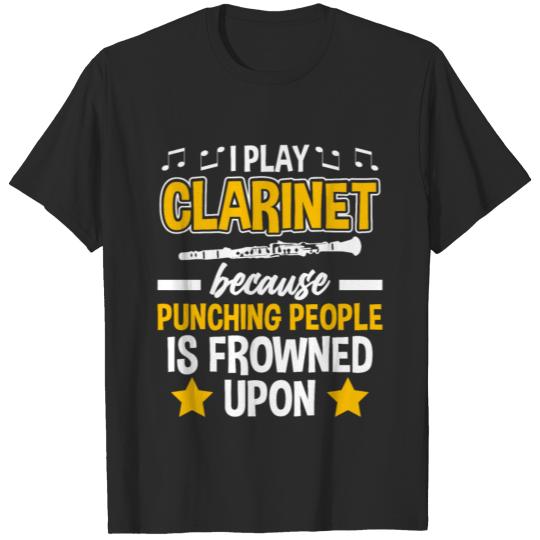 Discover Clarinet music T-shirt