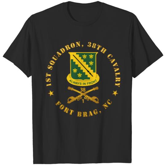 Discover Army 1st Squadron 38th Cavalry Fort Bragg NC T-shirt