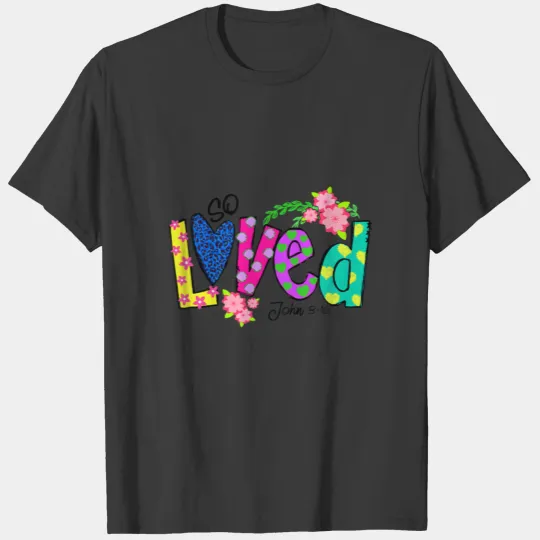 Kids Loved Floral Polka Dots Easter Gift Christian T-shirt