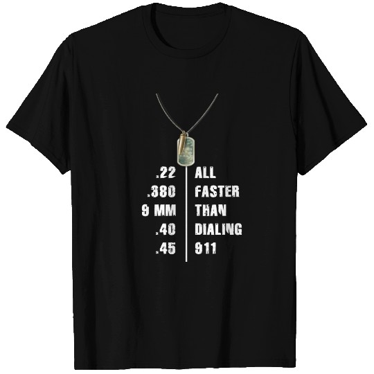 All Faster Than Dialing 911 T-shirt