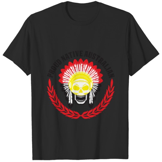 Discover proud native australian Aboriginal Flag National T-shirt