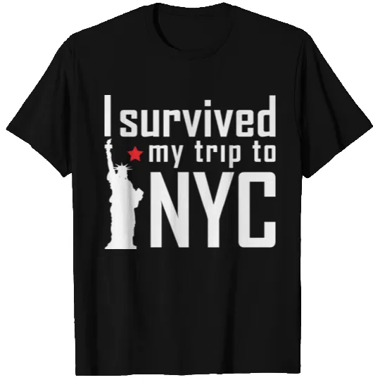 I survived my trip to nyc shirt T-shirt