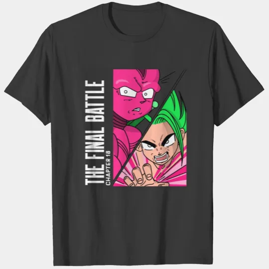 THE FINAL BATTLE CHAPTER 18 DRAGON BALL Z T-shirt