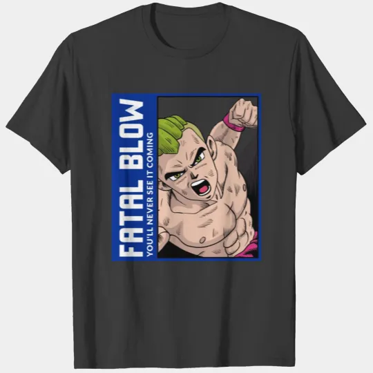 FATAL BLOW DRAGON BALL Z SAIYAN SHIRT T-shirt
