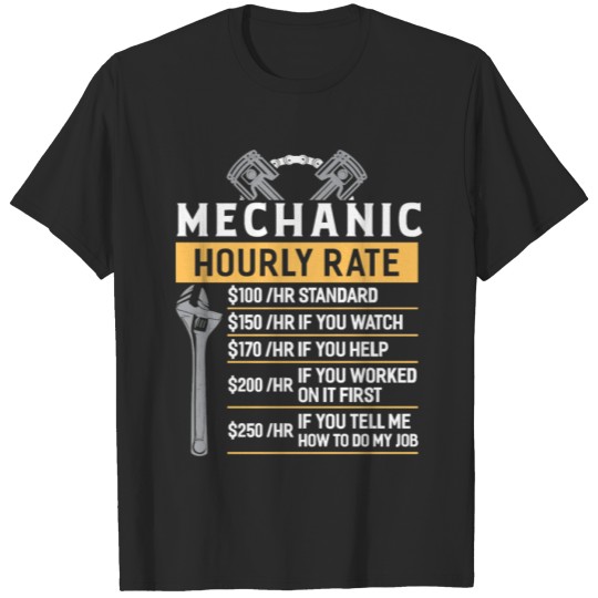 Discover Mechanic Car Mechanic Garage Auto Mechanic Mechani T-shirt
