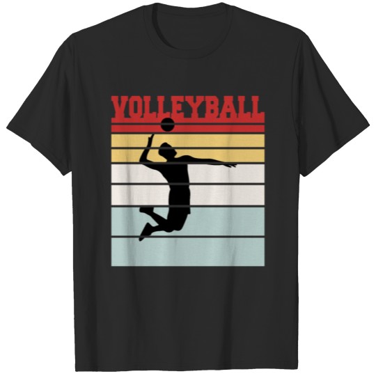 Discover Retro Volleyball Team Tshirt T-shirt