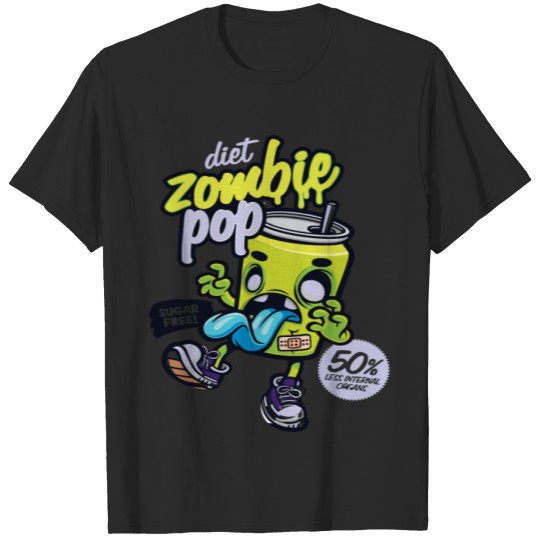 Discover Diet Zombie Pop Sugar Free! T-shirt