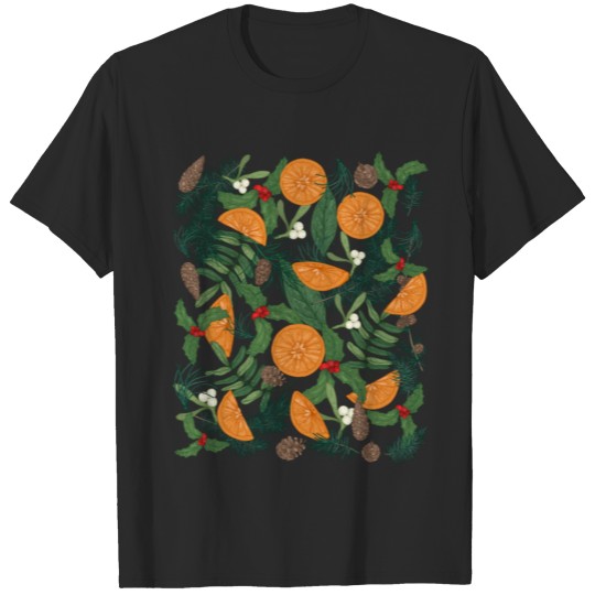 Discover Christmas Winter Botanical T-shirt