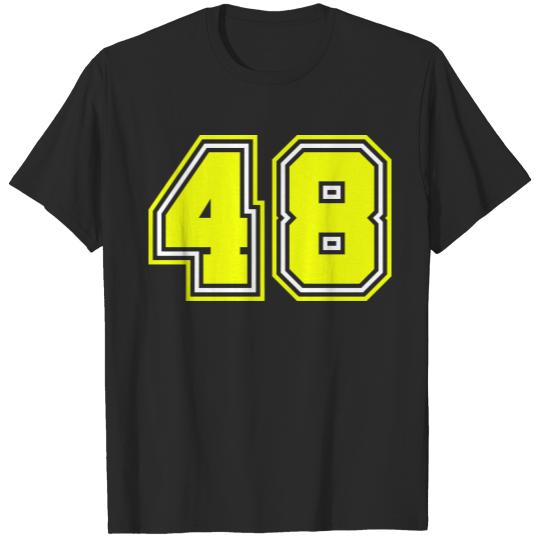 Discover 48 Number symbol T-shirt
